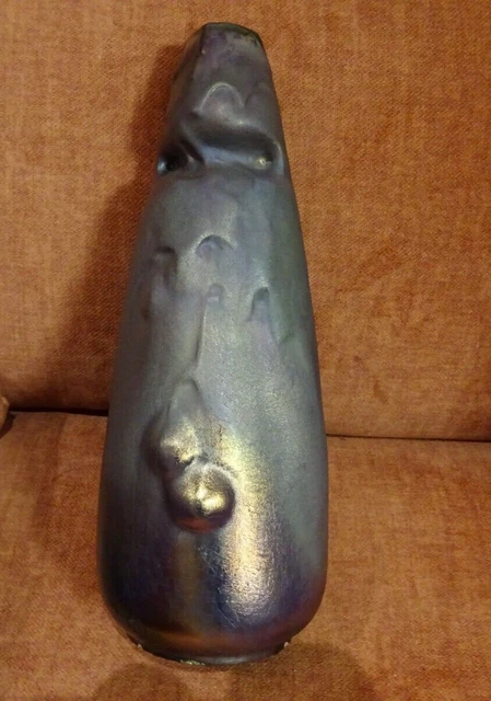 Ceramique  Irisee  Montieres   Ceramic  Superb  French  1900