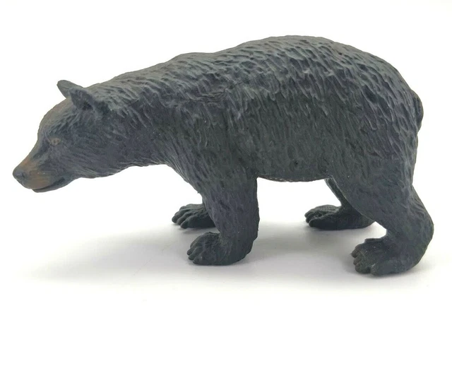 Retired Schleich Resin Black Bear Figurine 2002