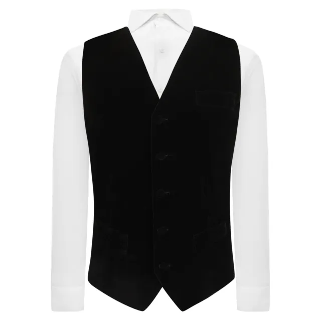 Black Velvet Waistcoat