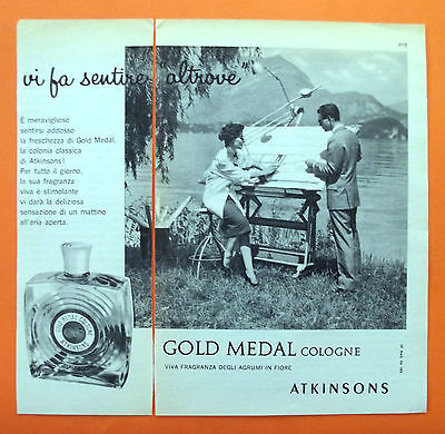 Advertising Pubblicità 1963 H128 ATKINSONS FOR GENTLEMEN ESCLUSIVO 