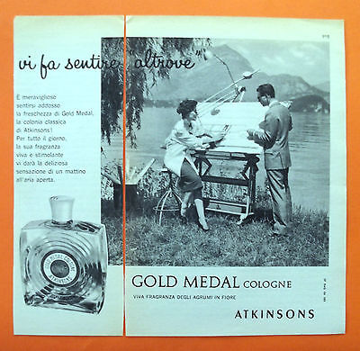 ATKINSONS GOLD MEDAL COLOGNE B869-Advertising Pubblicità-1959 