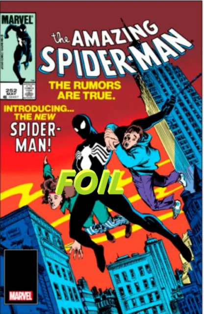 (Foil Variant) Amazing Spider-Man 252 Facsimile Edition - Presale 1/31/24