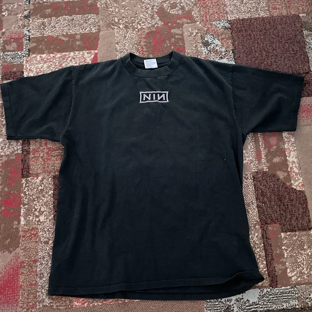 Nine Inch Nails The Downward Spiral Shirt Embroidered ALL SPORT VINTAGE 1994 NIN