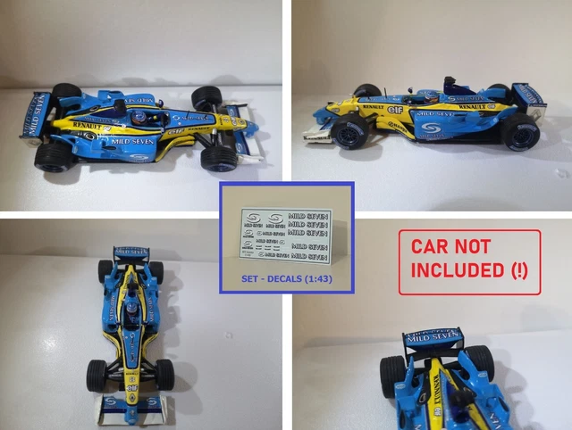 MINICHAMPS 1:43 RENAULT F1 R26 F. Alonso Michelin Collection « Léger