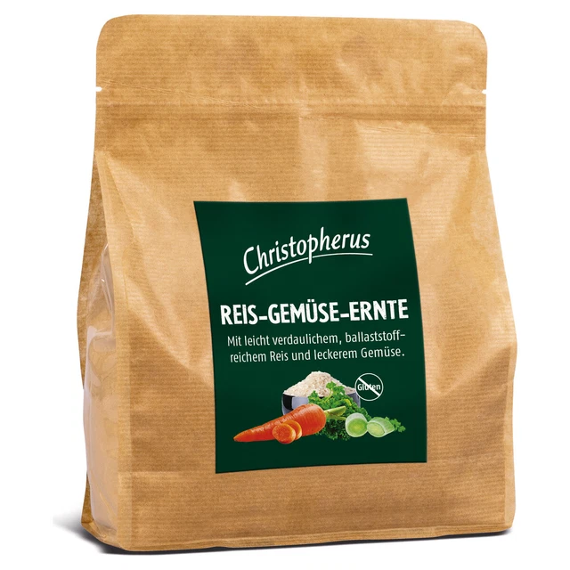 Christopherus Reis-Gemüse-Ernte 700G para Perros, Nuevo