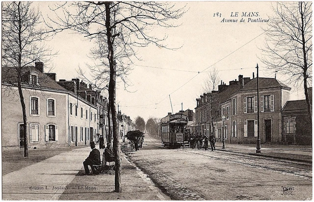Le Mans - Avenue de Pontlieue, les 2 Viaducs - TBE - [1383