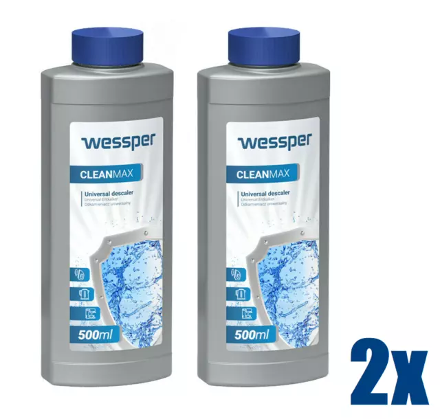 Wessper Kit accessoires, Détartrant DeLonghi + 5x Filtre pour