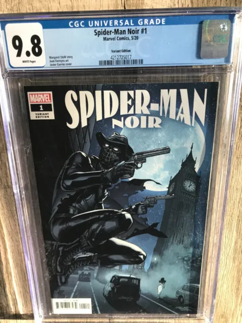 Spider-Man Noir #1 (2020) CGC 9.8 Javier Garrón Variant 1:50 Marvel