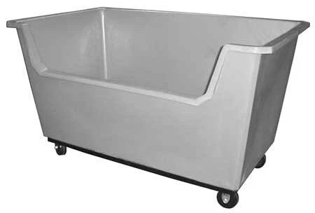 Zoro Select Ut-30 Cube Truck,1-3/8 Cu. Yd.,1000Lb Cap,Gray