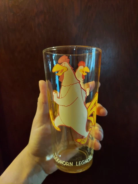 Vintage 1973 Looney Tunes Pepsi Collector Glass BRAND NEW Foghorn Leghorn