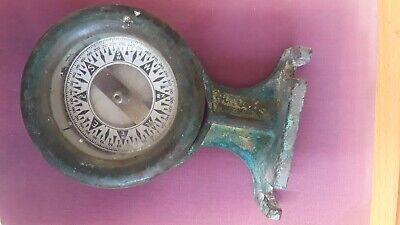 Early Wilcox, Crittenden & Co Ship Compass. 43-4,USA  Antique Brass Works. 2"