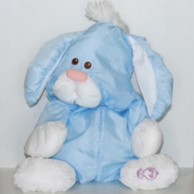 Doudou Lapin Fisher price - Puffalump - Bleu