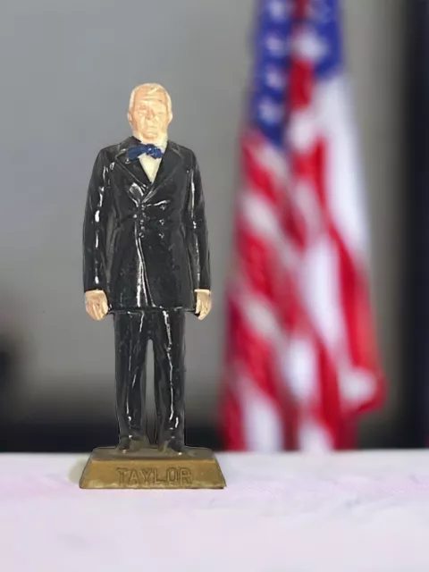 Vintage Taylor Marx Miniature President toy figure Political Plastic America Usa