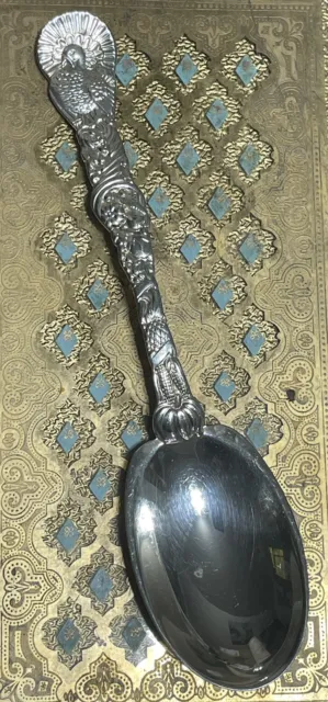 Tiffany & Co. Vintage Sterling Silver Turkey Thanksgiving Spoon 7 1/8"