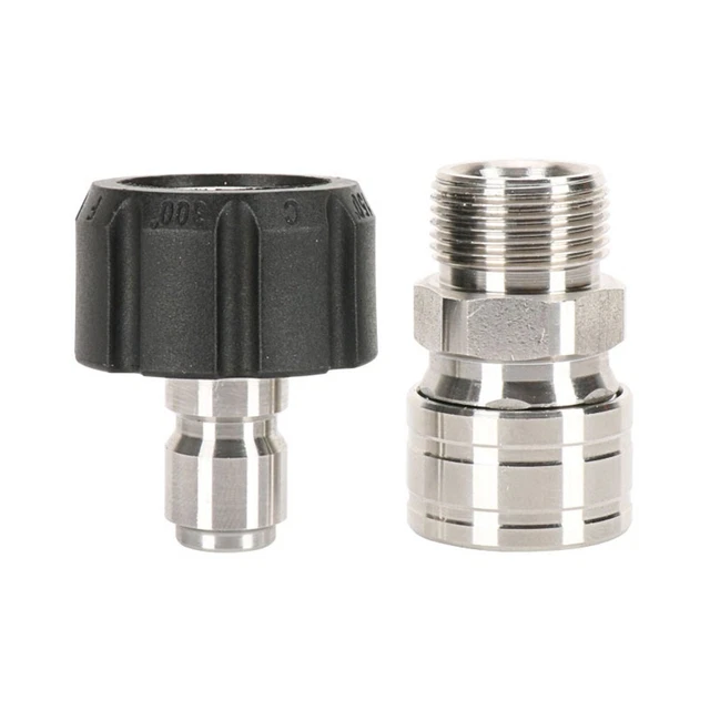 Adapter AG Auf Auslass Für Hochdruckreiniger - M22 Gewinde, 14mm - Kompatibel Mit Karcher K2 Bis K7 Serie