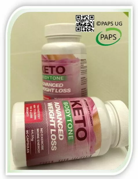 KETO BODYTONE 90 Kapseln, Großpackung für 1,5 Monate  <<< Blitzversand! >>>