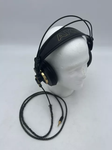 Vintage AKG K240 Headphones 55 Ohms K 240 Studio Monitor Tested Works!