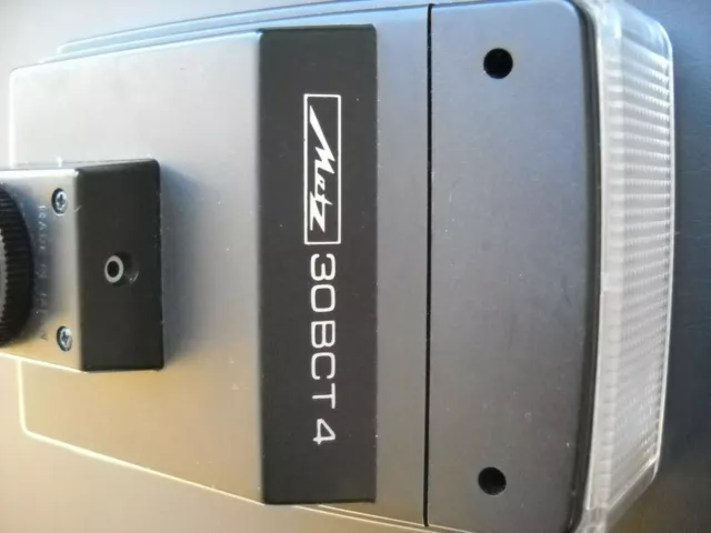 **Mecablitz 30Bct4 Electronic Hot Shoe Fixed Head Flash Tested & Working Ok**