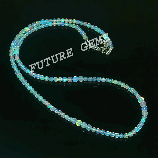 Opal Beads Smooth Balls Blue Opal Natural Opal Smooth Balls Gift For Her NP-4301