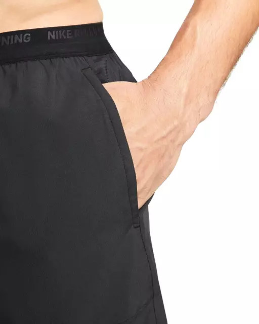 Nike Mens Dri-Fit 7" Stride Running Shorts in Black, Different Sizes, DM4761-010 2