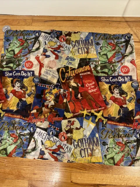 DC Comics Harley Quinn Scarf - New With Tags