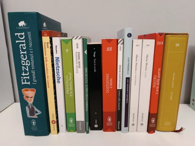 Stock libri NUOVI a scelta €4/5 l'uno. In blocco €60. Classici della letteratura