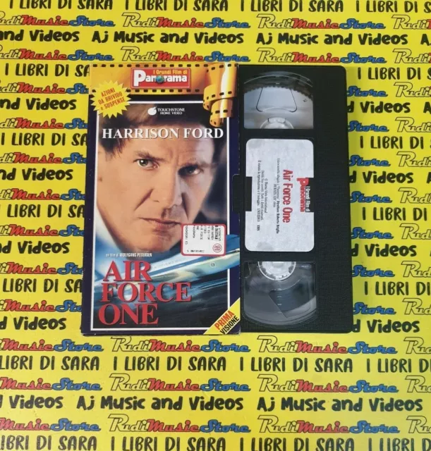 VHS film AIR FORCE ONE Harrison Ford Gary Oldman CARTONATA PANORAMA (FP1)no dvd