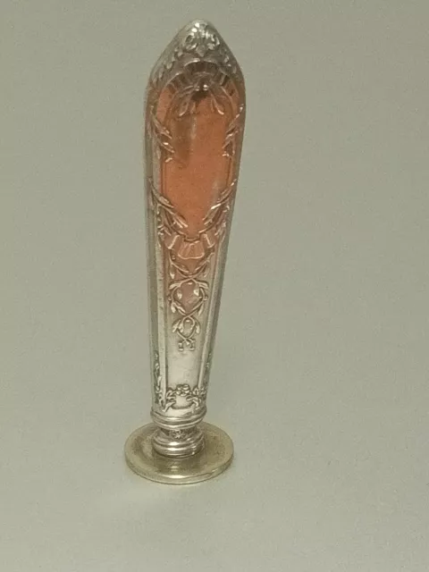 Cachet sceau Non Gravé En Argent massif