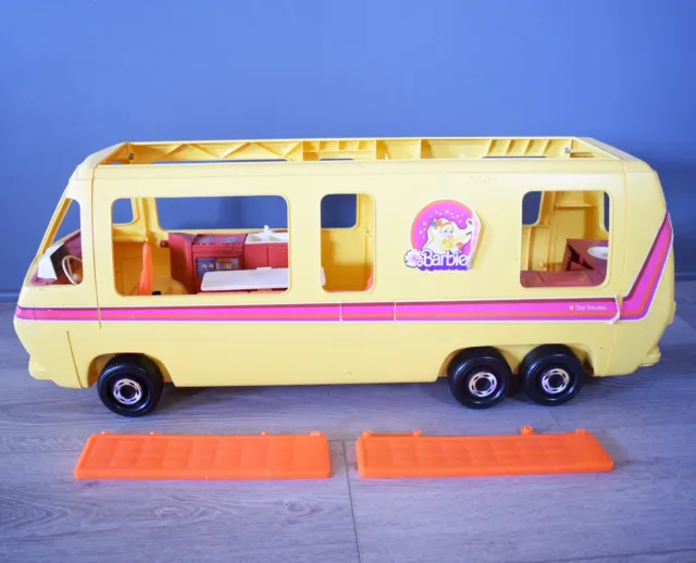 VTG 1976 Barbie Star Traveler GMC Eleganza II Camper Motor Home RV Bus PARTS LOT