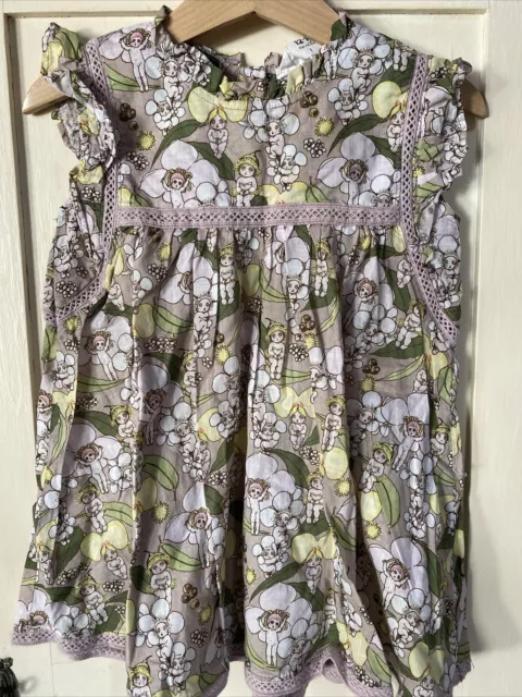 Cotton on May Gibbs Wattle Girls Dress Size 12-18 Months