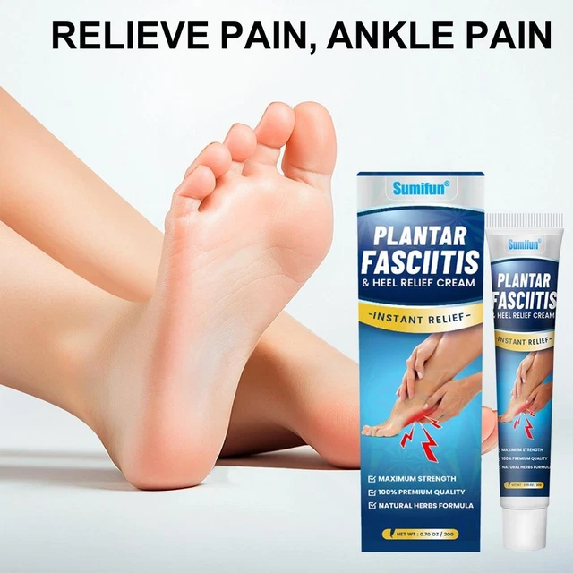 FOOT PAIN RELIEF Cream Plantar Fasciitis Heel Relief Cream Relief ...