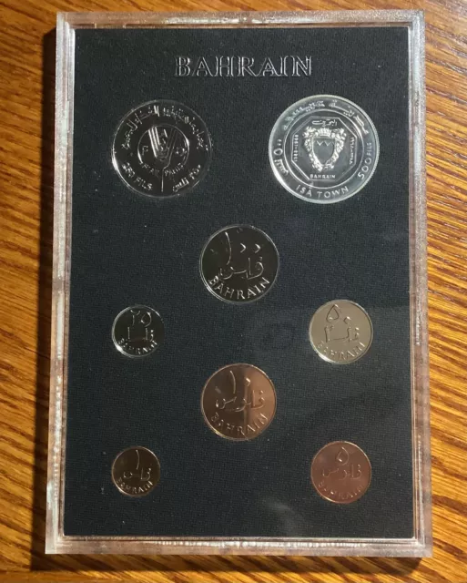 Bahrain 1965-69 Coins Proof Set (With Silver Coin)