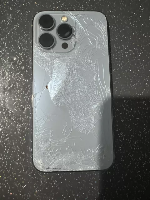 Châssis iPhone 13 Pro Bleu Original ( Cassé )