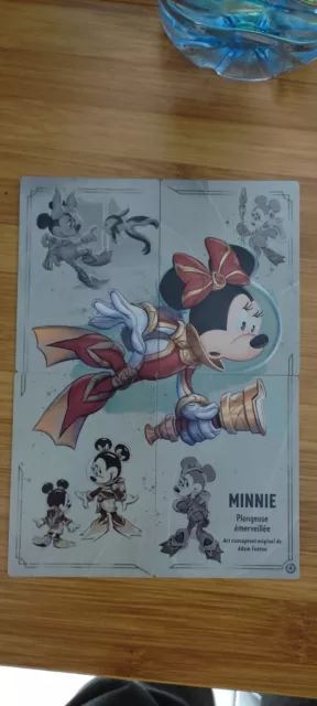 Lot 4 Cartes Disney Lorcana Full Set Minnie Chapitre 2 FR