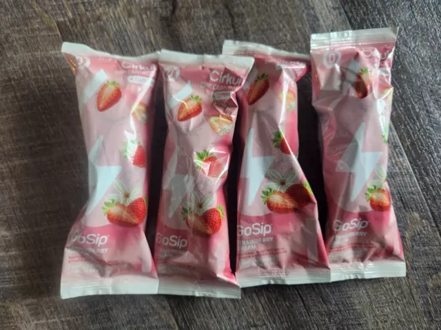 New Lot Of 4 CIRKUL Flavor Cartridges Strawberry Dream (Strawberry Vanilla)