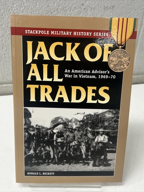 VINTAGE BOOK STACKPOLE Military Series Jack Of All Trades 1969 Vietnam ...