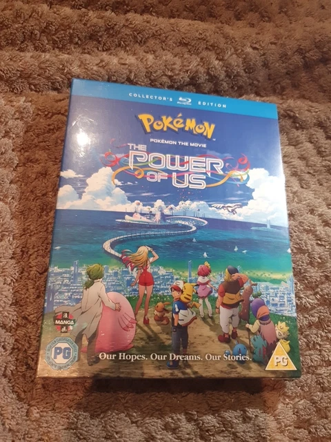 POKEMON THE MOVIE: The Power of Us Collector's Edition Blu Ray - NEW