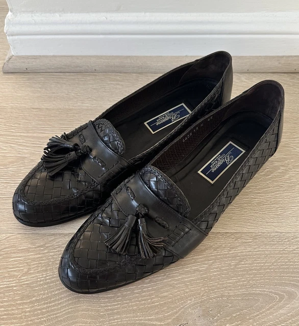Bragano Italy Tassel Kiltie Loafers Mens 10.5M Black Leather Dress Shoes C00895 Bragano by Cole Haan Products for Sale up to 90% Off Retail  main image 3