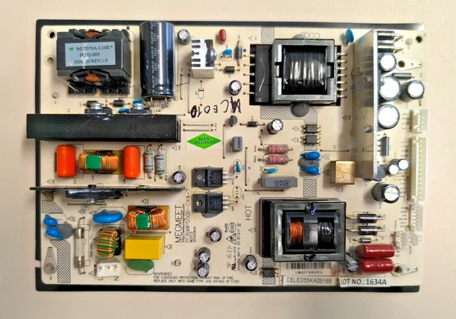 PIECES DETACHEES: Carte d'alimentation Tv Sharp LC-48CFE4042E MIP550S-DX2 - D'occasion en très bon état