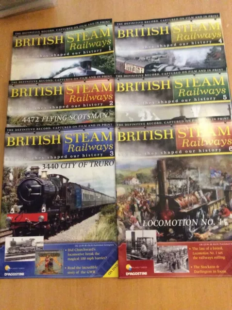 British Steam Railways DVD with MAGAZINE Issues 1-48 CHOOSE FROM LIST DeAGOSTINI 2