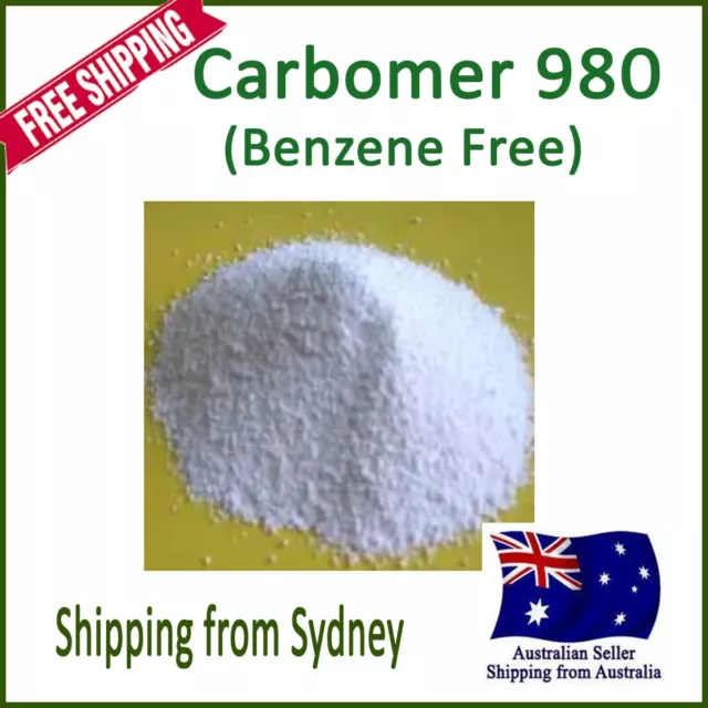 Carbomer 980 / Carbopol Free Flowing Powder Cosmetic Pharma Grade