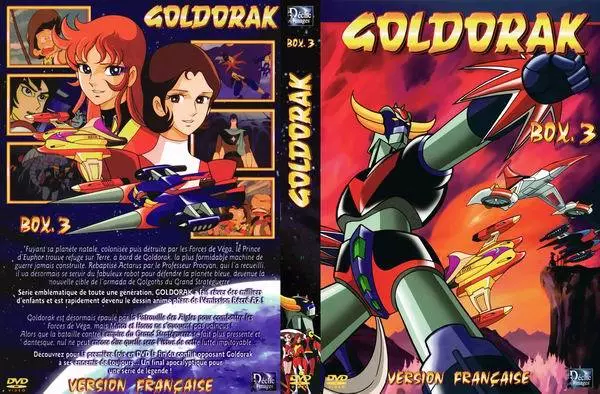 Goldorak - Déclic Images - Intégrale des 74 épisodes en 3 coffrets DVD