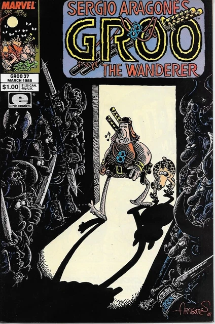 Groo the Wanderer Comic Book #37 Marvel Comics 1988 VERY HIGH GRADE UNREAD NEW