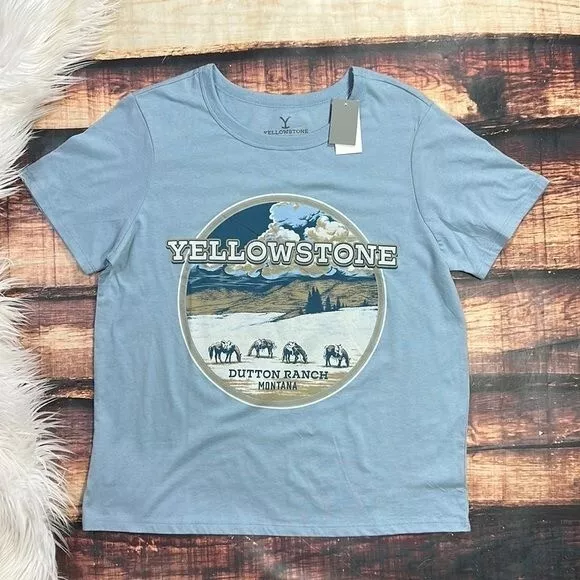 Yellowstone Dutton Ranch Tee Shirt Womens