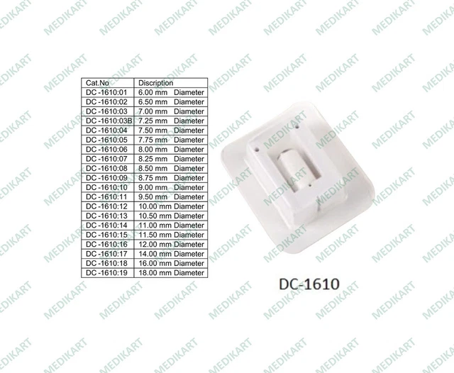 Corneal Trephines Disposable (Pack of 2) Any 2 Sizes