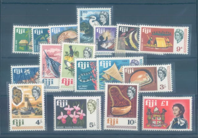 FIJI 1968 full MNH set (CV $60 EUR50)