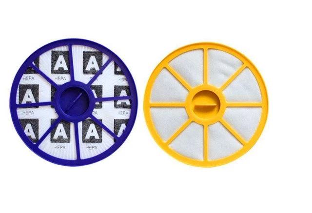 Spares2go Kit 2 Filtri HEPA Pre E Post Motore Per Aspirapolvere Vax Centrix Essentials E Infinity