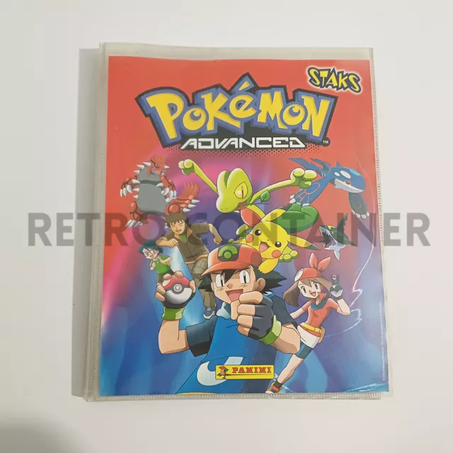 NINTENDO POKEMON STAKS ADVANCED PANINI - Raccoglitore Vuoto Empty Album