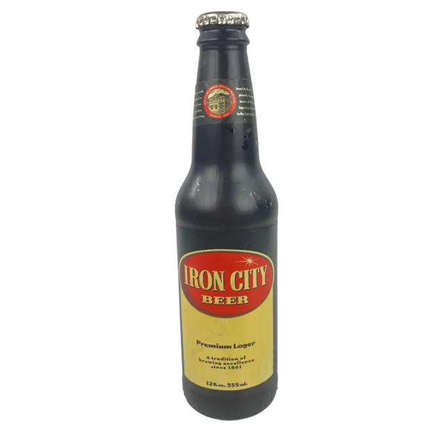 Iron City Beer Premium Logger 12 oz. Bottle Shaped Beer Tap Pittsburgh Brewing