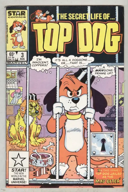 Top Dog #3 August 1985 VG+